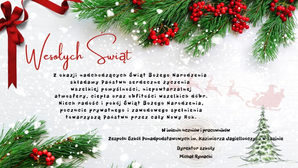 Życzenia Świąteczne