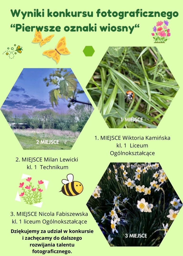 Wyniki konkursu fotograficznego