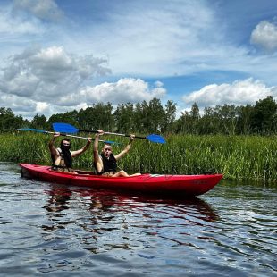 Klasa III LO odpoczywa w Ocyplu