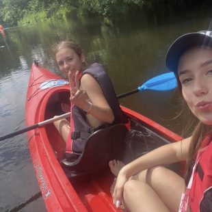 Klasa III LO odpoczywa w Ocyplu