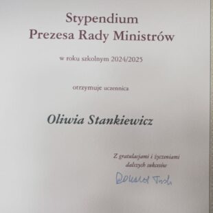 Stypendium Prezesa Rady Ministrów