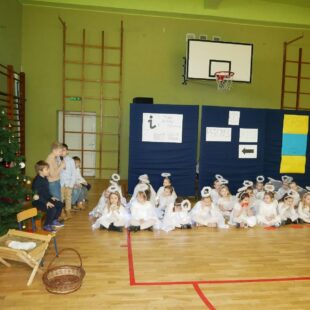Jasełka w wykonaniu dzieci z Przedszkola Miejskiego w Łasinie