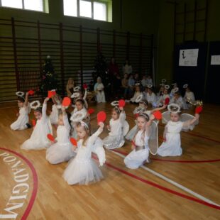 Jasełka w wykonaniu dzieci z Przedszkola Miejskiego w Łasinie