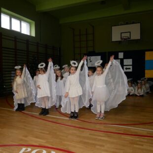 Jasełka w wykonaniu dzieci z Przedszkola Miejskiego w Łasinie