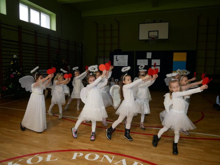Jasełka w wykonaniu dzieci z Przedszkola Miejskiego w Łasinie