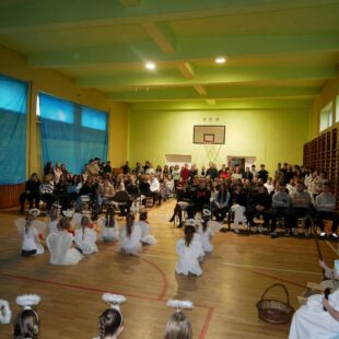 Jasełka w wykonaniu dzieci z Przedszkola Miejskiego w Łasinie