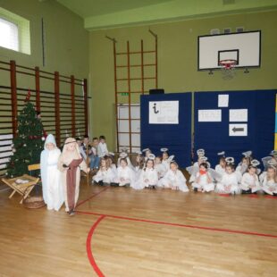 Jasełka w wykonaniu dzieci z Przedszkola Miejskiego w Łasinie