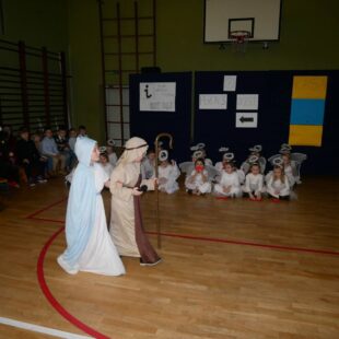 Jasełka w wykonaniu dzieci z Przedszkola Miejskiego w Łasinie