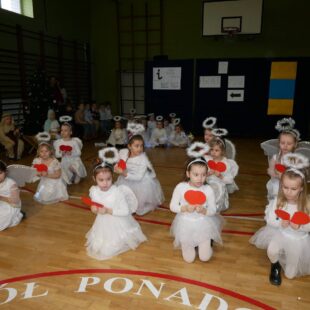 Jasełka w wykonaniu dzieci z Przedszkola Miejskiego w Łasinie