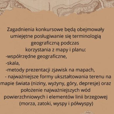 Konkurs geograficzny