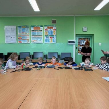 Lekcja dla  niezwykłych gości – dzieci z grupy „Słoneczka”