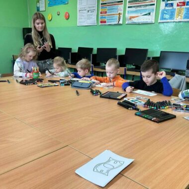 Lekcja dla  niezwykłych gości – dzieci z grupy „Słoneczka”