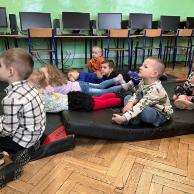 Lekcja dla  niezwykłych gości – dzieci z grupy „Słoneczka”