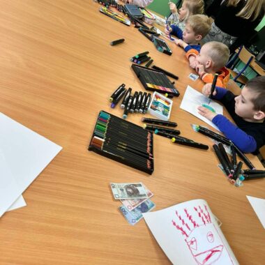 Lekcja dla  niezwykłych gości – dzieci z grupy „Słoneczka”