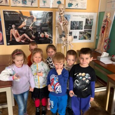 Lekcja dla  niezwykłych gości – dzieci z grupy „Słoneczka”