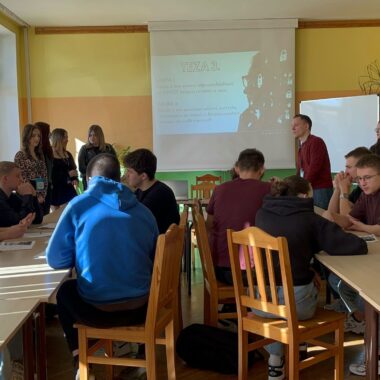 DEBATA z uczniami „Jagiellończyka”