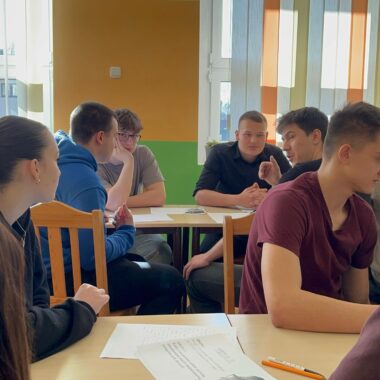 DEBATA z uczniami „Jagiellończyka”