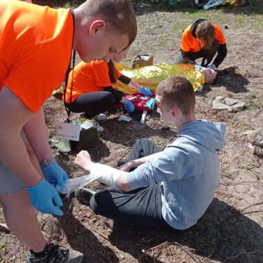 XXX Rejonowych Mistrzostwach Drużyn Ratowniczych PCK w Grudziądzu