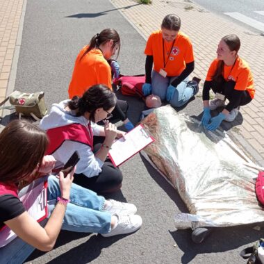 XXX Rejonowych Mistrzostwach Drużyn Ratowniczych PCK w Grudziądzu