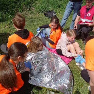 XXX Rejonowych Mistrzostwach Drużyn Ratowniczych PCK w Grudziądzu