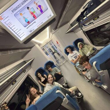 Wycieczka klasy IIa LO do Warszawy