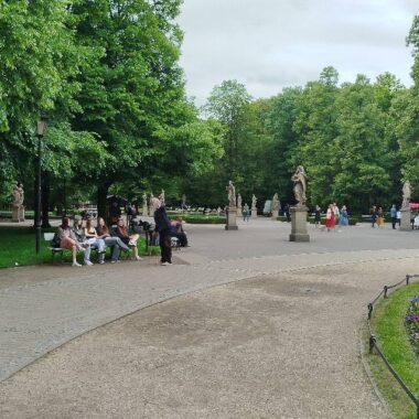 Wycieczka klasy IIa LO do Warszawy