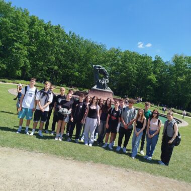 Wycieczka klasy IIa LO do Warszawy