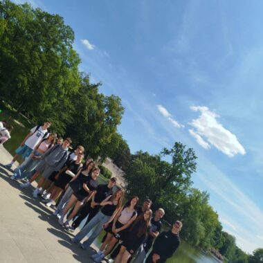 Wycieczka klasy IIa LO do Warszawy