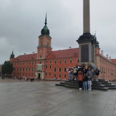 Wycieczka klasy IIa LO do Warszawy