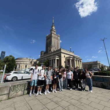 Wycieczka klasy IIa LO do Warszawy