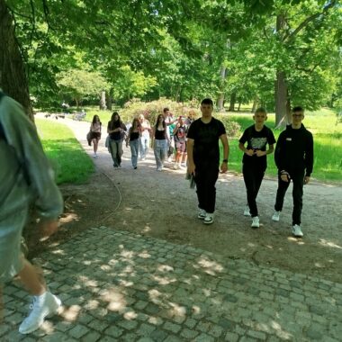 Wycieczka klasy IIa LO do Warszawy