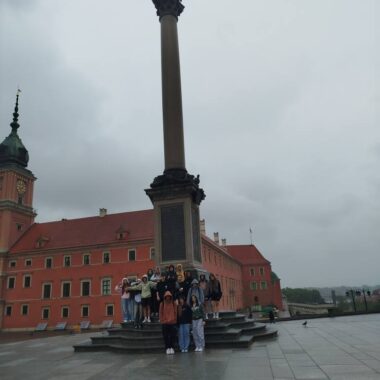 Wycieczka klasy IIa LO do Warszawy