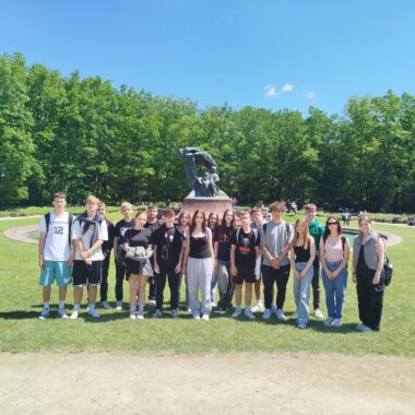 Wycieczka klasy IIa LO do Warszawy