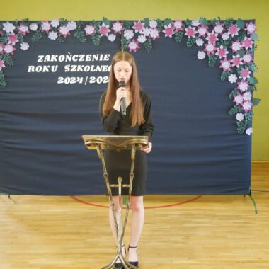 Uroczyste zakończenie roku szkolnego