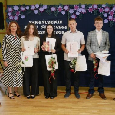 Uroczyste zakończenie roku szkolnego