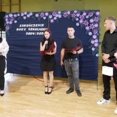 Uroczyste zakończenie roku szkolnego