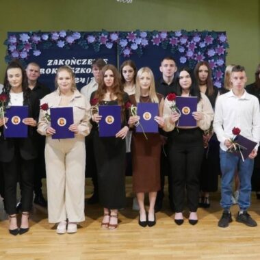 Uroczyste zakończenie roku szkolnego