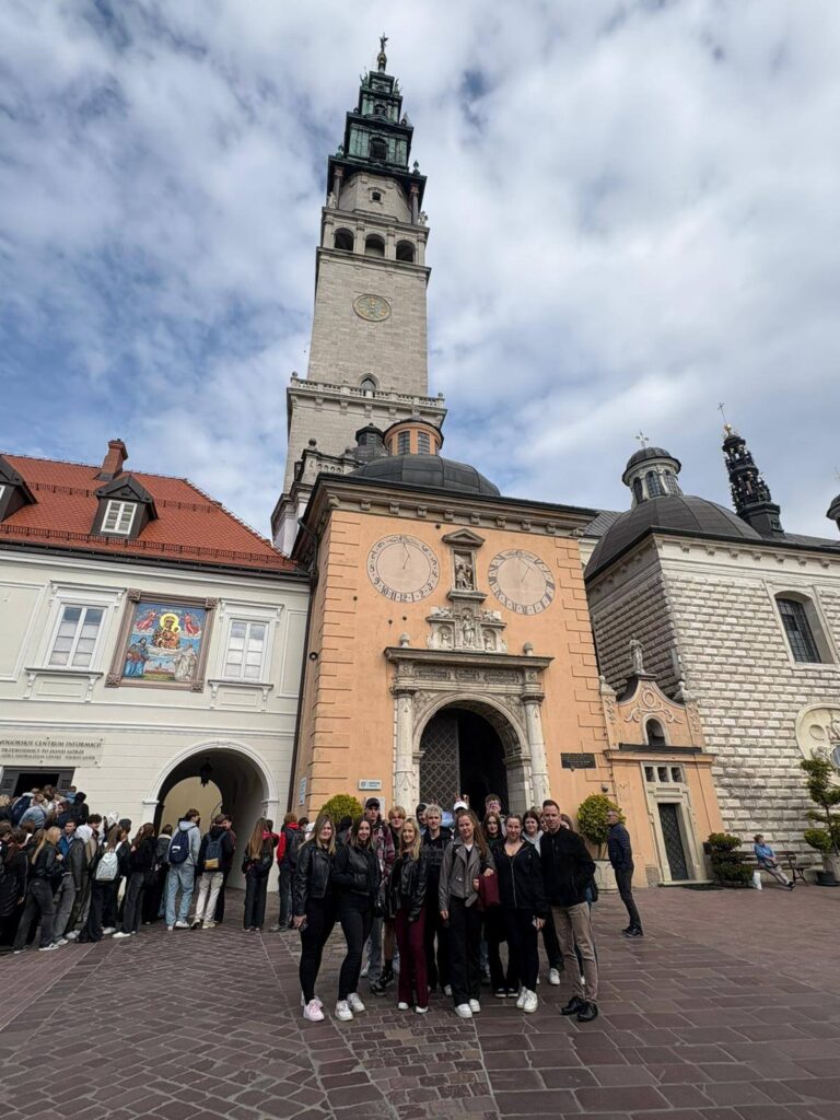 Wyjazd maturzystów do Częstochowy