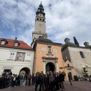 Wyjazd maturzystów do Częstochowy