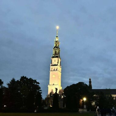 Wyjazd maturzystów do Częstochowy