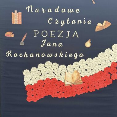 Narodowe Czytanie poezji Jana Kochanowskiego.