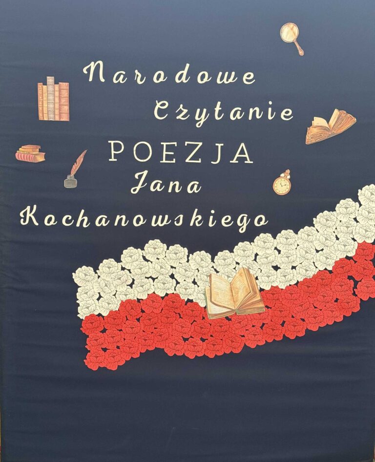 Narodowe Czytanie poezji Jana Kochanowskiego.