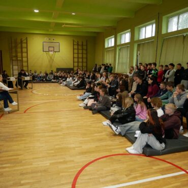 Debata kandydatów na przewodniczącego Samorządu Uczniowskiego