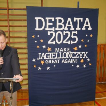 Debata kandydatów na przewodniczącego Samorządu Uczniowskiego