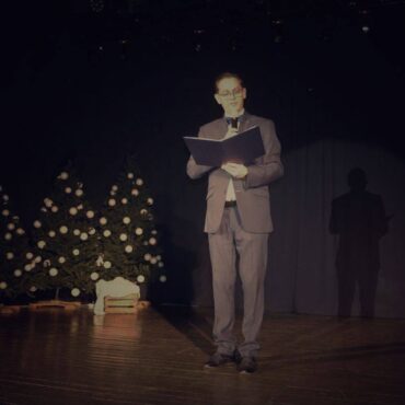 Jasełka w wykonaniu szkolnego koła teatralnego Galimatias