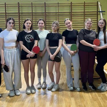 Mistrzostwa szkoły w tenisie stołowym