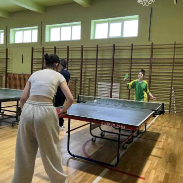Mistrzostwa szkoły w tenisie stołowym