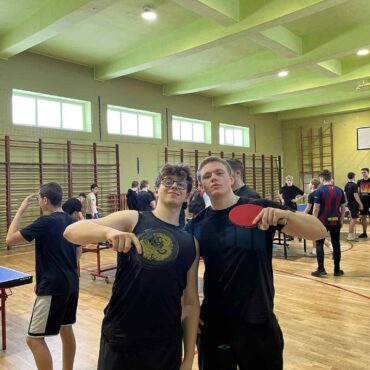 Mistrzostwa szkoły w tenisie stołowym