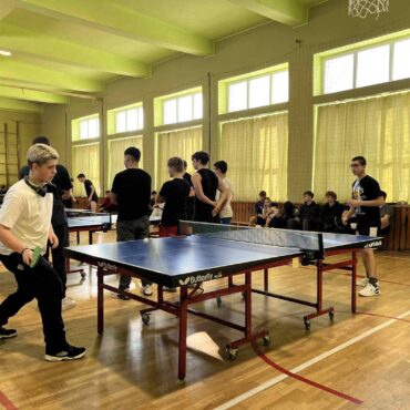 Mistrzostwa szkoły w tenisie stołowym