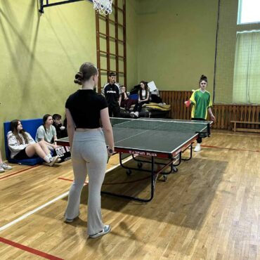 Mistrzostwa szkoły w tenisie stołowym